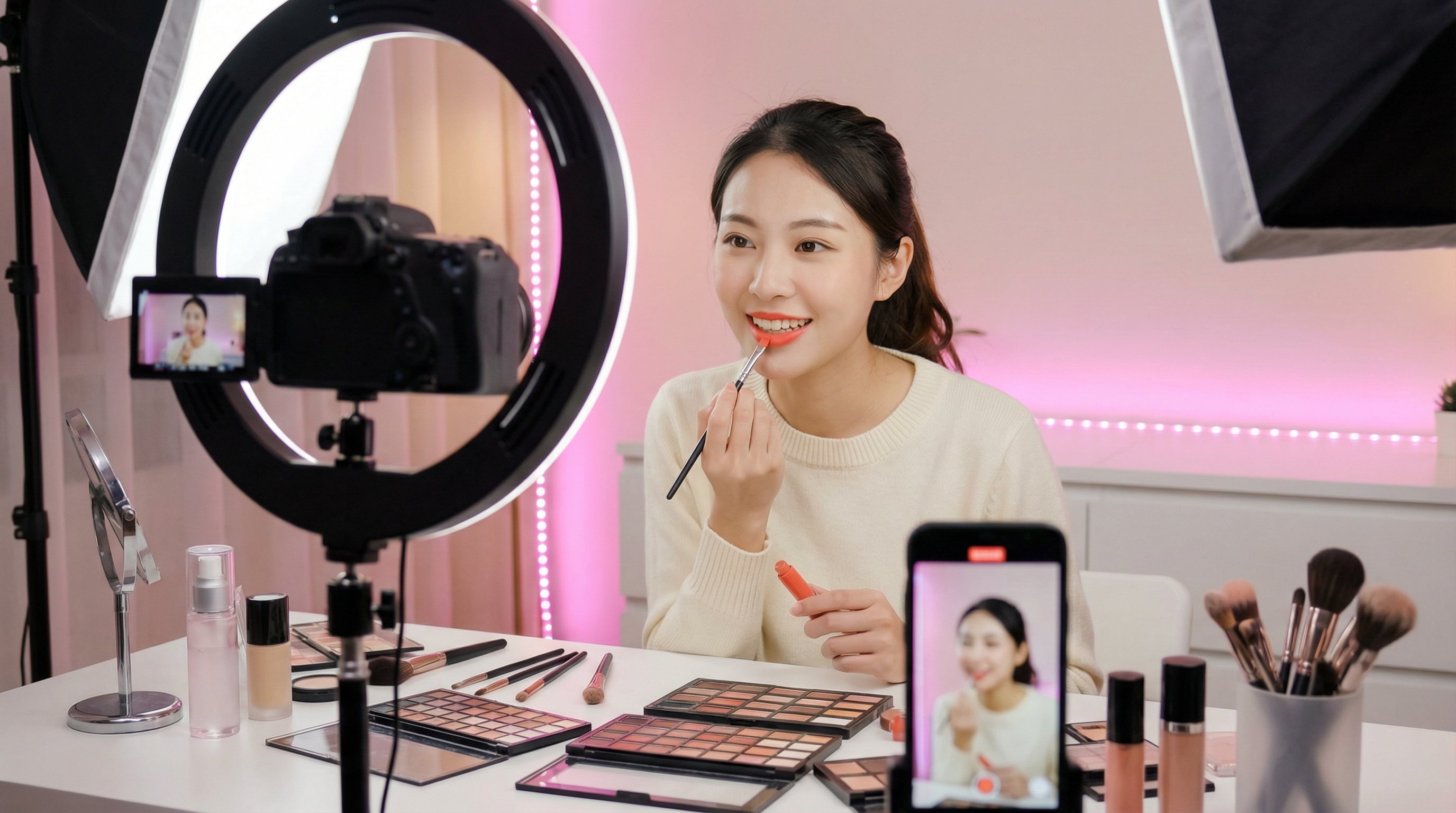 猎奇视频：美妆教程视频演示